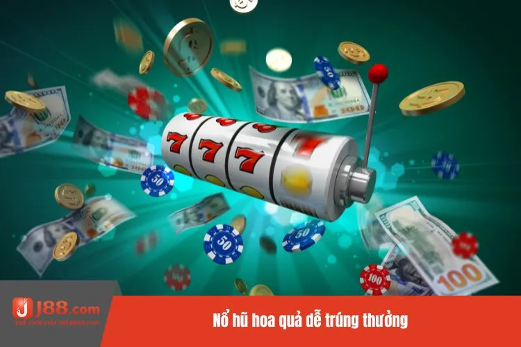 Nổ hũ hoa quả dễ trúng thưởng