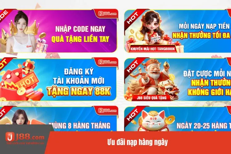 Ưu đãi nạp hàng ngày
