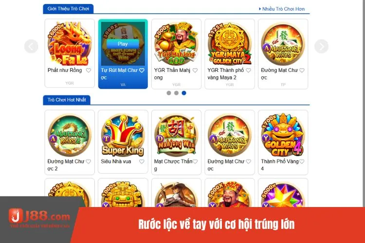 Rước lộc về tay với cơ hội trúng lớn