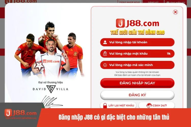 Đăng nhập J88 có gì đặc biệt cho những tân thủ