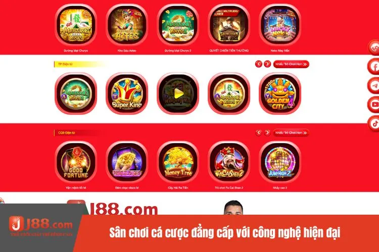 Sân chơi cá cược đẳng cấp với công nghệ hiện đại