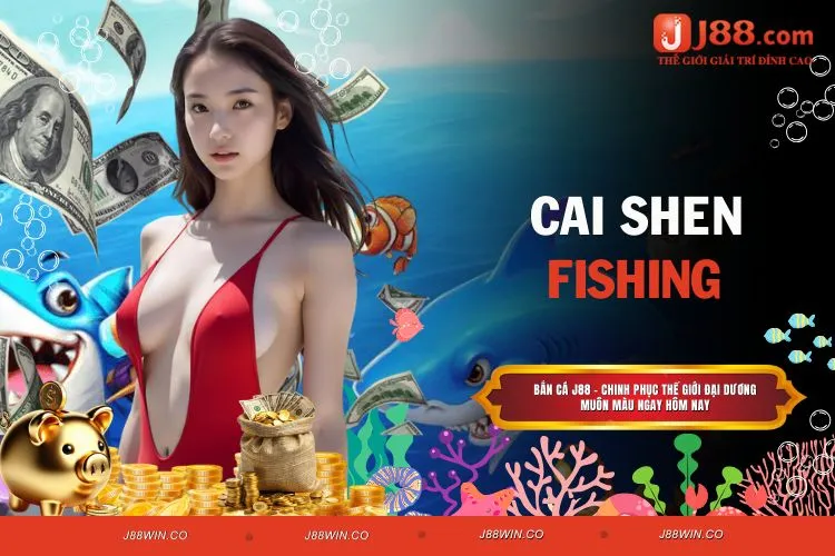 Cai Shen Fishing - Phiên bản thần tài đến trong game bắn cá